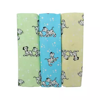 Пеленка Папитто фланелевая 120х75 3 шт.