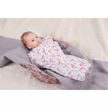 Пеленка Пелёнкино Кокон Фламинго