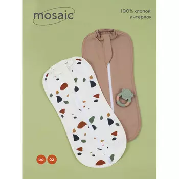 Пеленка Rant Кокон швы наружу Mosaic 2 шт.