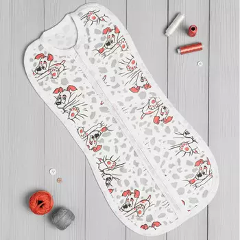 Пеленка Vikalex Кокон на молнии Собачки