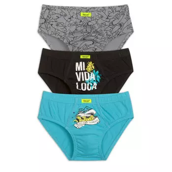 Pelican Трусы для мальчиков 3 шт. BULB3289/BULB4289/BULB5289