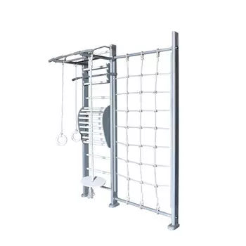 Perfetto Sport Детский спортивный комплекс Scala in legno con rete 1