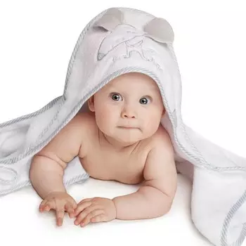 Perina Полотенце Мышка с капюшоном 95х95 см (в упаковке)