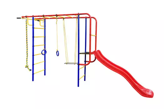 Пионер Детский дачный игровой комплекс Лето с горкой 1.7 м