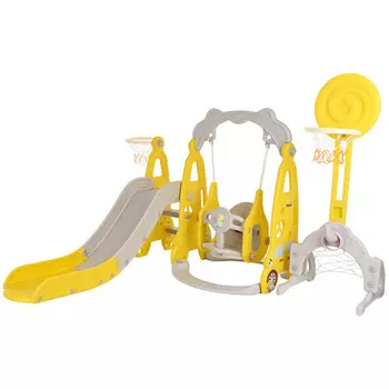 Pituso Горка-комплекс Суперкар с футбольными воротами