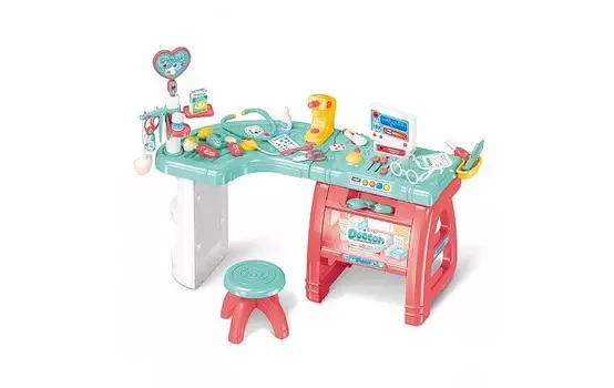 Pituso Игровой набор доктор со стульчиком 90х47х77 см 27 элементов