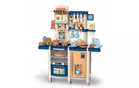 Pituso Игровой набор Кухня home kitchen 80х30*100 см 63 элемента свет звук
