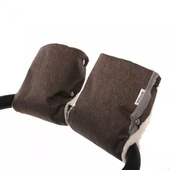 Pituso Муфта-варежки на коляску (мех/плащевка)