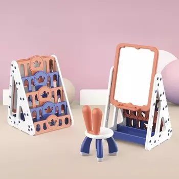 Pituso Стеллаж-мольберт со стульчиком