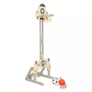 Pituso Стойка баскетбольная Space Rocket (с кольцебросом, футбольными воротами)