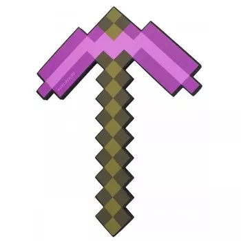 Pixel Crew Кирка 8Бит Зачарованная пиксельная 45 см