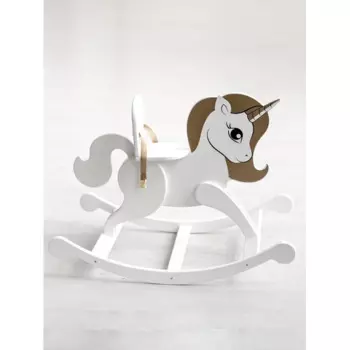 ПК Лидер Качалка для кукол Shining Crown Единорог 72120/71120