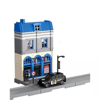 Пламенный мотор Игровой набор Мегаполис Полицейский участок