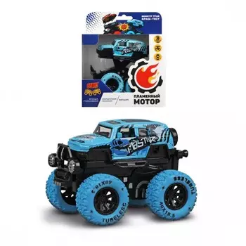 Пламенный мотор Монстр трак Краш-тест 4х4
