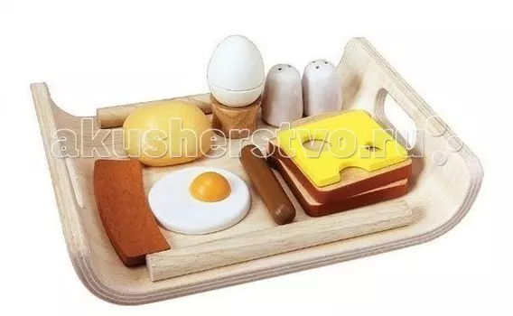 Plan Toys Деревянный игрушечный набор Завтрак