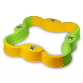 Пластик Песочница сборная Клевер