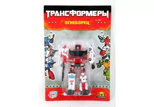 Play Smart Робот-трансформер Огнеборец