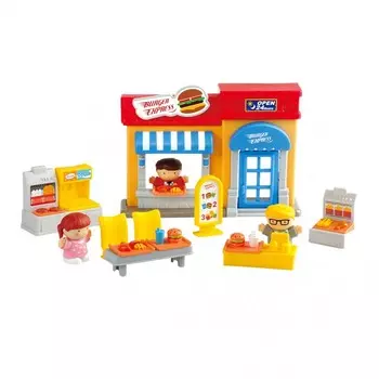 Playgo Игровой набор Кафе 16 предметов