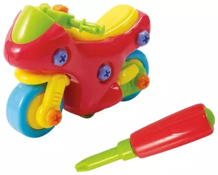 Playgo Набор Юный механик с мотоциклом