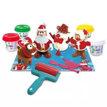 Playgo Набор с пластилином Новый год