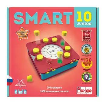 Playlab Настольная игра Викторина Smart 10 детская PL-S10JR