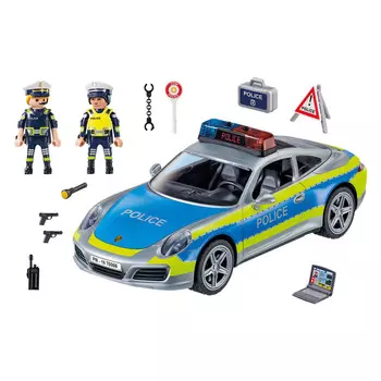 Playmobil Игровой набор Porsche 911 Carrera 4S Полиция