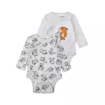 Playtoday Боди длинный рукав для мальчиков A Lot Of Fun 2 шт.