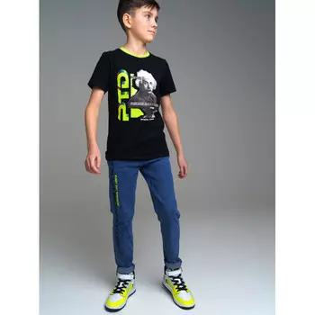 Playtoday Брюки текстильные джинсовые для мальчиков Digitize tween boys 12311114