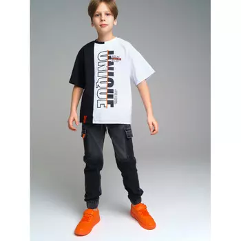 Playtoday Брюки текстильные джинсовые для мальчиков Joyfull play tween boys 12311229