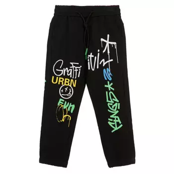 Playtoday Брюки текстильные утепленные флисом для мальчиков Graffiti kids boys 32212028
