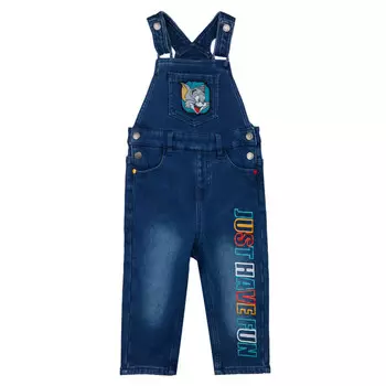 Playtoday Catch me newborn-baby boys Полукомбинезон джинсовый утепленный 32339017
