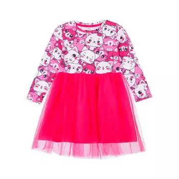 Playtoday Cats kids girls Платье трикотажное 32322101