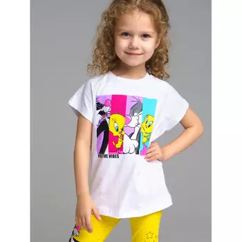Playtoday Футболка для девочек Be positive kids girls 12342050