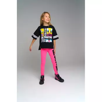 Playtoday Футболка для девочек Be positive tween girls 12341030