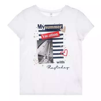 Playtoday Футболка для девочки 12121841