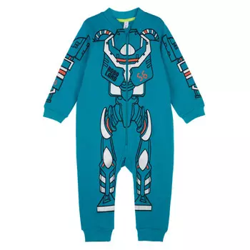 Playtoday Комбинезон детский трикотажный для мальчиков Robots newborn-baby boys