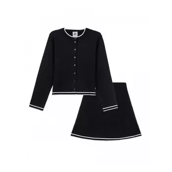 Playtoday Комплект для девочки кардиган и юбка 22127072