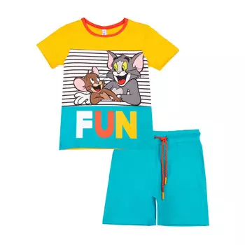 Playtoday Комплект трикотажный для мальчиков: футболка, шорты Best friend kids boys 12332070