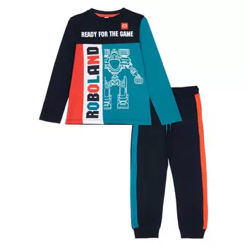 Playtoday Комплект трикотажный для мальчиков Robots kids boys (футболка, брюки) 32212231