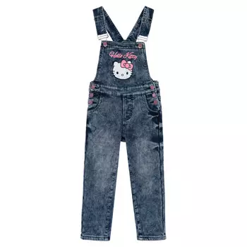 Playtoday My cute friends kids girls Полукомбинезон джинсовый утепленный 32322181