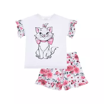 Playtoday Пижама для девочки футболка и шорты 12242983