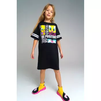 Playtoday Платье для девочек Be positive tween girls