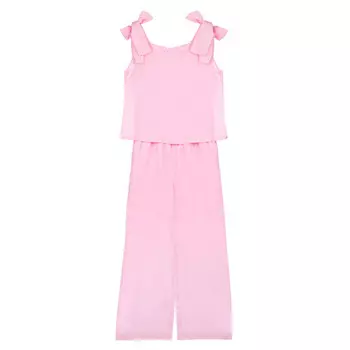 Playtoday Полукомбинезон текстильный для девочки Flamingo couture 12321448