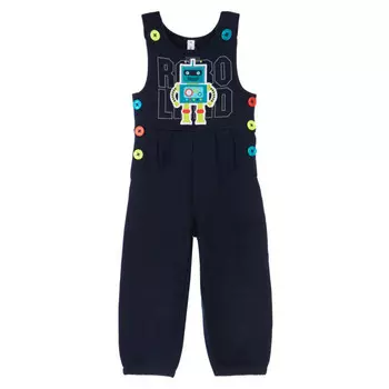 Playtoday Полукомбинезон трикотажный для мальчиков Robots newborn-baby boys
