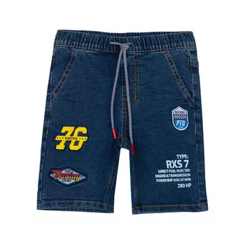 Playtoday Шорты текстильные джинсовые для мальчиков Racing club kids boys 12312043