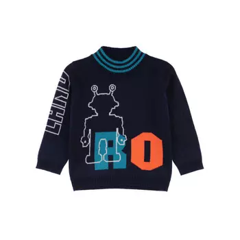 Playtoday Свитер трикотажный для мальчиков Robots newborn-baby boys
