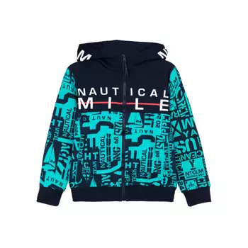 Playtoday Толстовка на молнии из футера для мальчика Repeat tween boys ss23 12311284