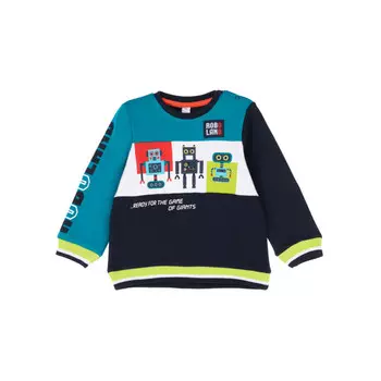 Playtoday Толстовка трикотажная для мальчиков Robots newborn-baby boys