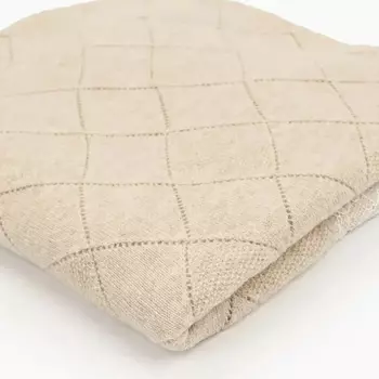 Плед Airwool детский с кружевом 94х94 VMLPL