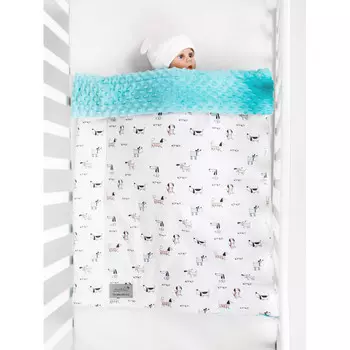 Плед AmaroBaby Растем вместе 95х85 см